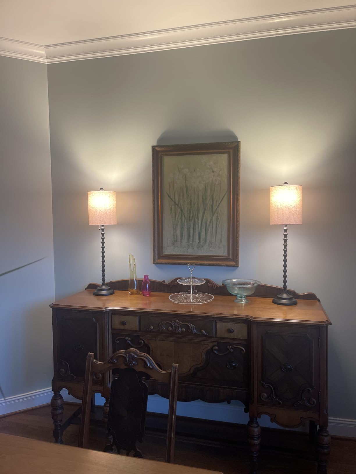 Buffet Lamps, Table Lamps Set of 2-30