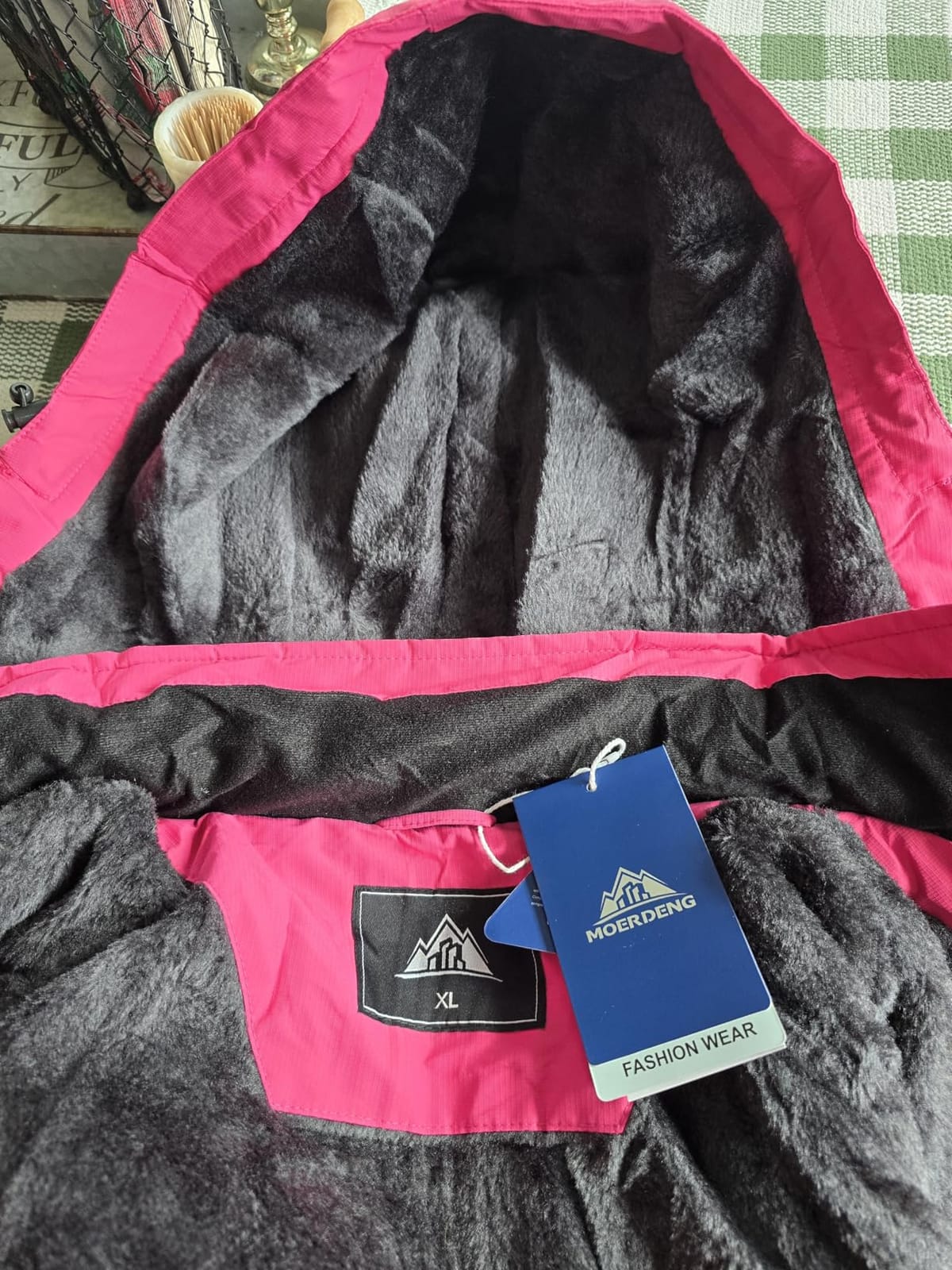 MOERDENG Women's Hiking Winter Jacket Waterproof Insulated Warm Snow Coat customer photo 2