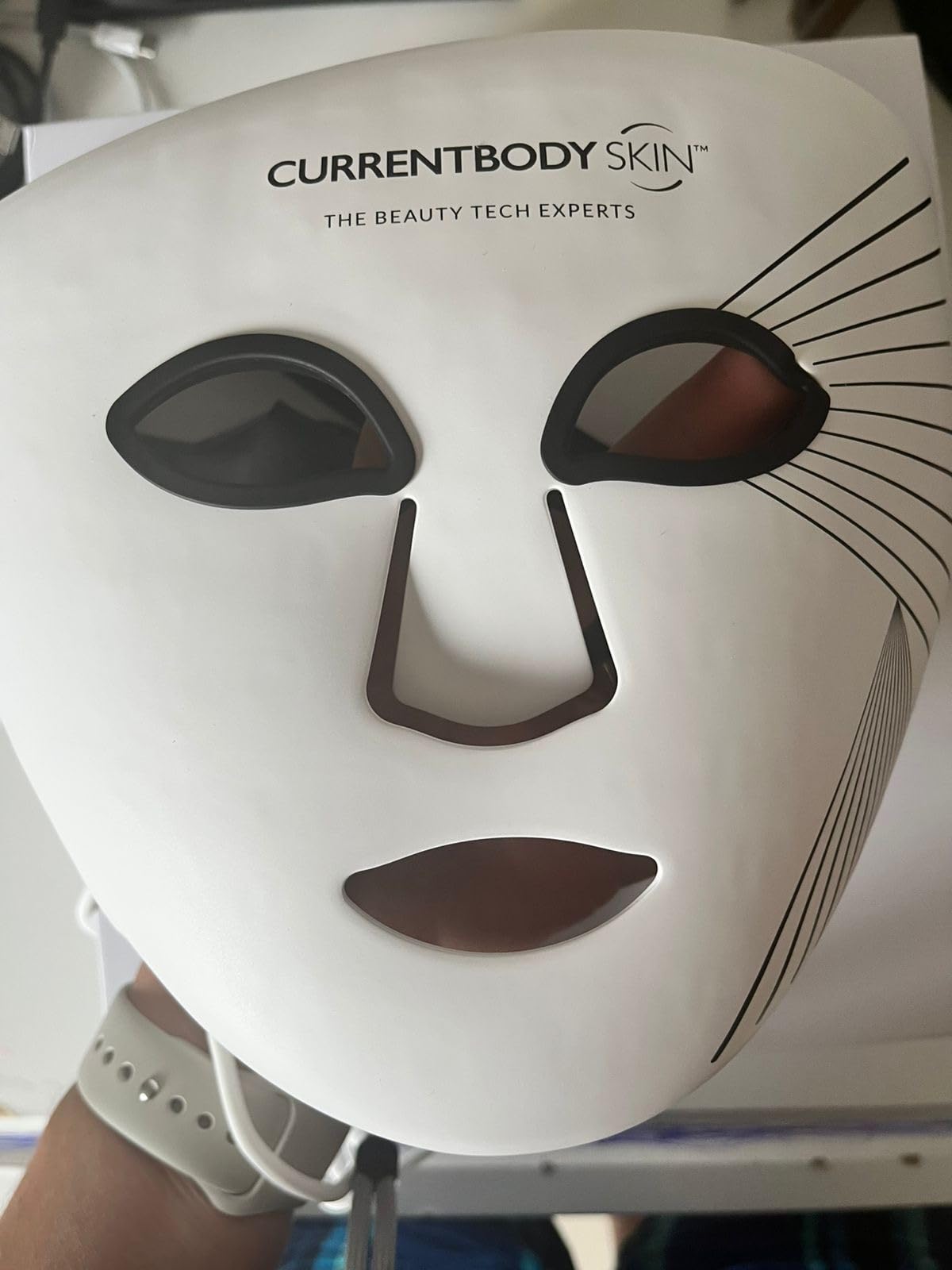 CurrentBody Skin Red Light Therapy LED Face Mask: Series 2 customer photo 1