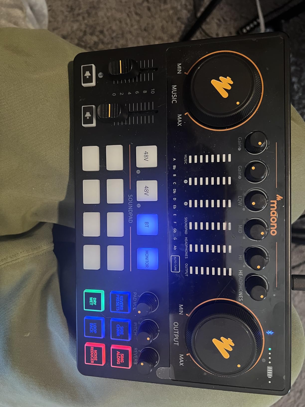 MAONO E2 Gen2 Podcast Equipment Bundle Audio Interface Mixer | Dual XLR Input, loopback, Bluetooth, streaming recording, podcast studios, creators, PC smartphone workflows, MaonoCaster customer photo 2
