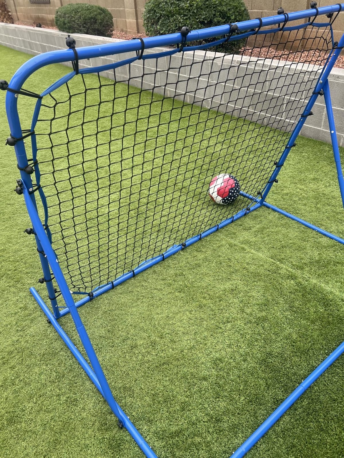 Soccer Baseball Rebounder Soccer Goal Net, Volleyball Rebound Pitchback Net customer photo 2