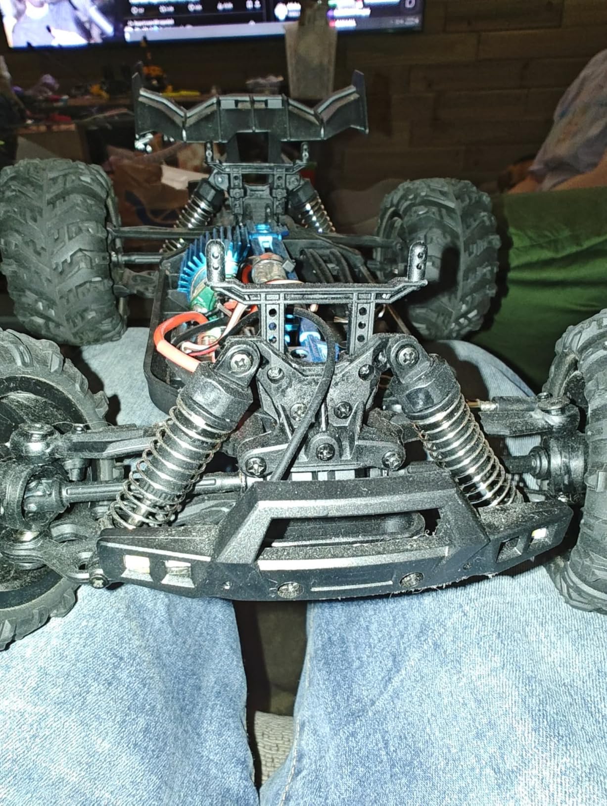 RC Cars 1:14 RC Truck 30 MPH 4WD Remote Control Car All Terrain Trophy Car for Adults Boys Teens Fast Off-Road RC Buggy Big Short Course Monster Truck with 2 Batteries 50 Mins Play (RTR) customer photo 1