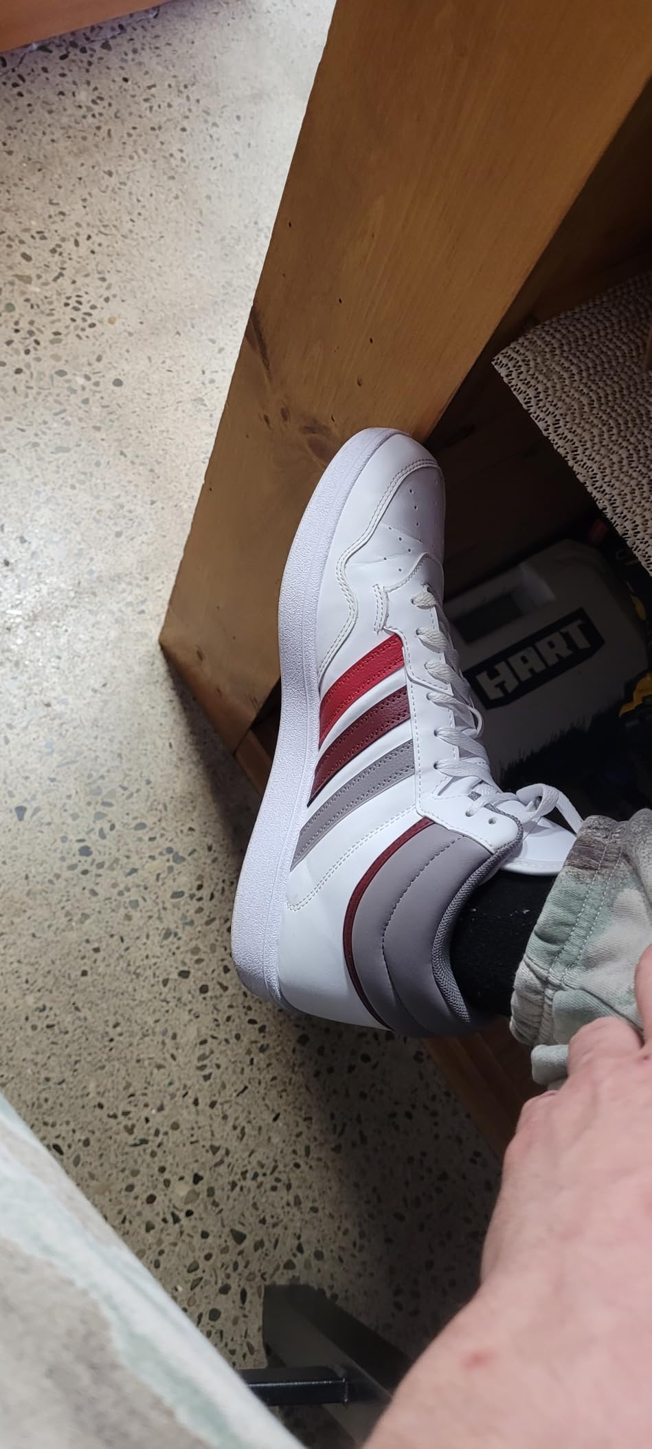 Adidas Unisex-Adult Hoops 4.0 Mid Top customer photo 1