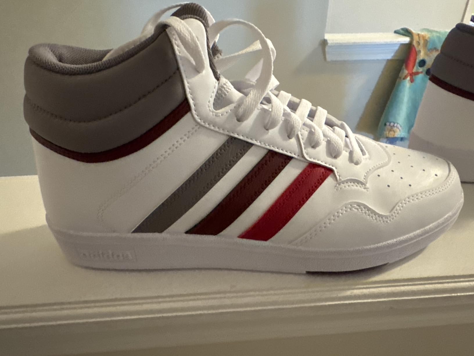Adidas Unisex-Adult Hoops 4.0 Mid Top customer photo 2