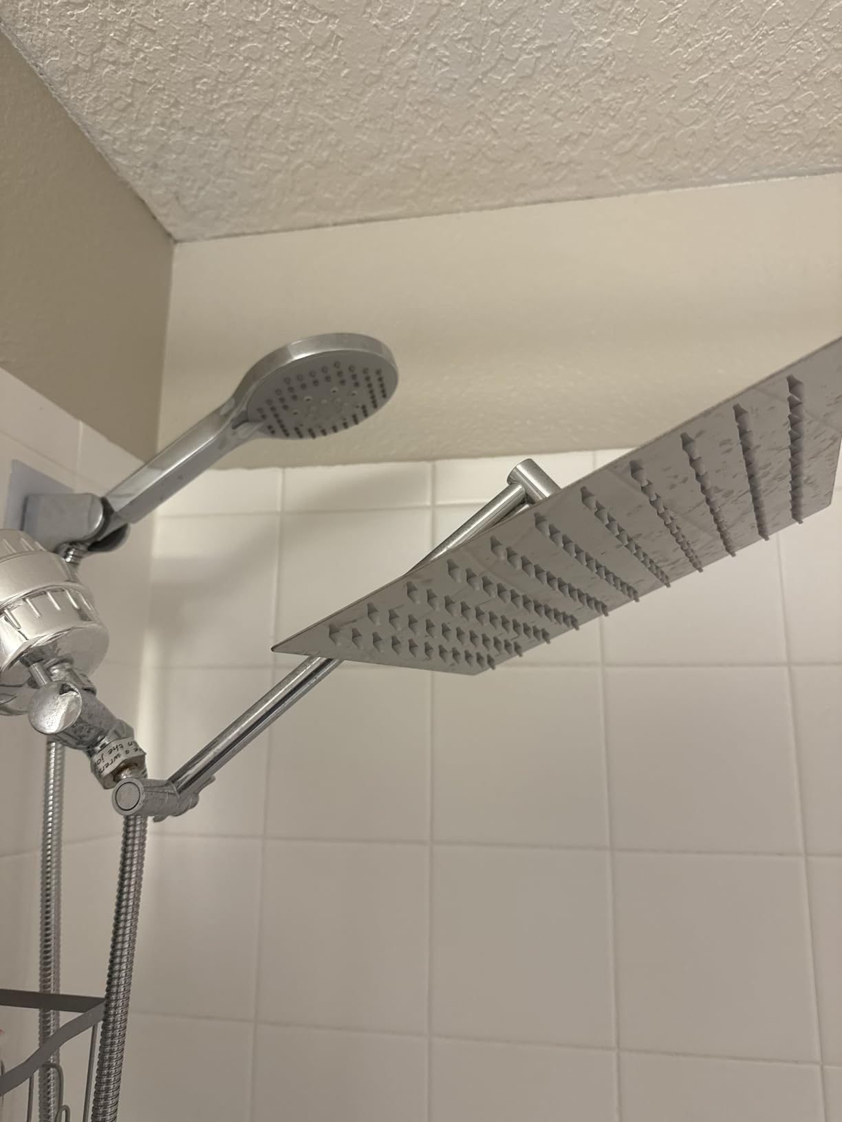 Rain Shower Head with Handheld Spray Combo, 10 Inch, High Pressure, Chrome customer photo 2