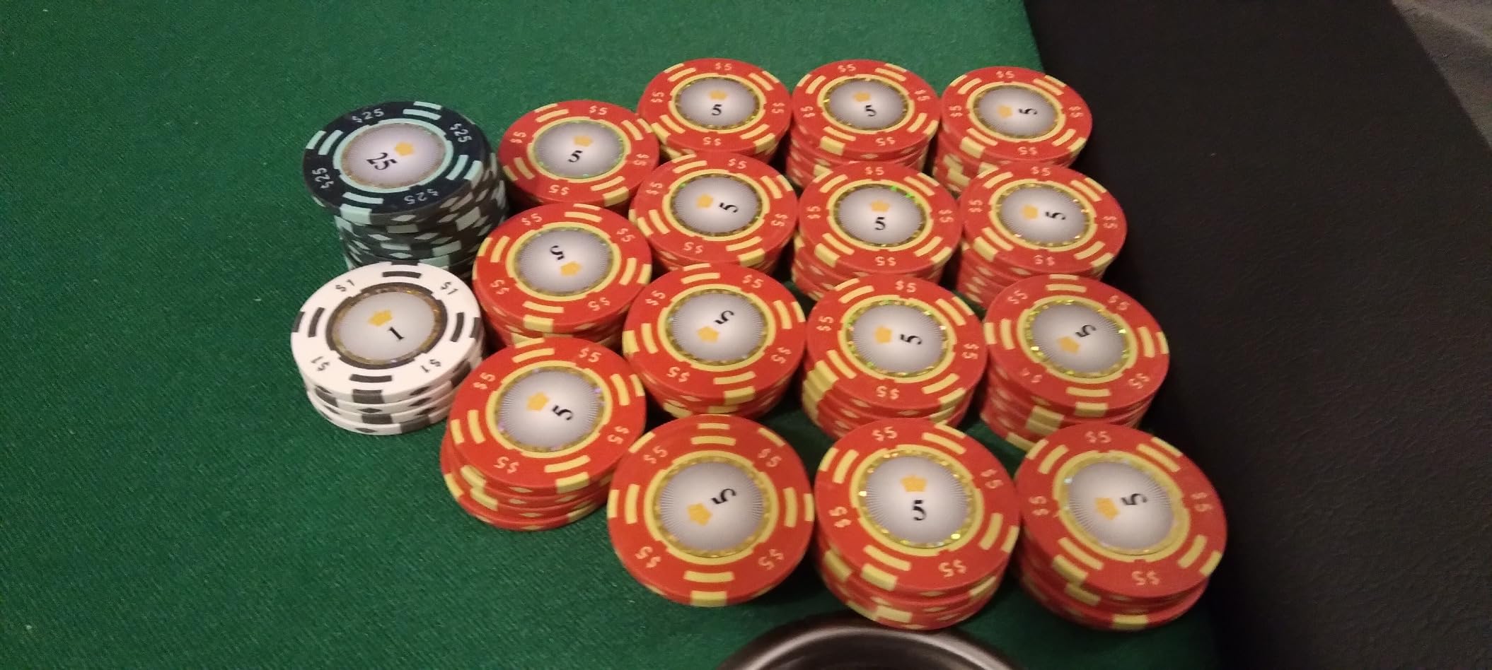 ECOTOUGE Octagon Poker Table Foldable, Texas Holdem Poker Table, Blue customer photo 1