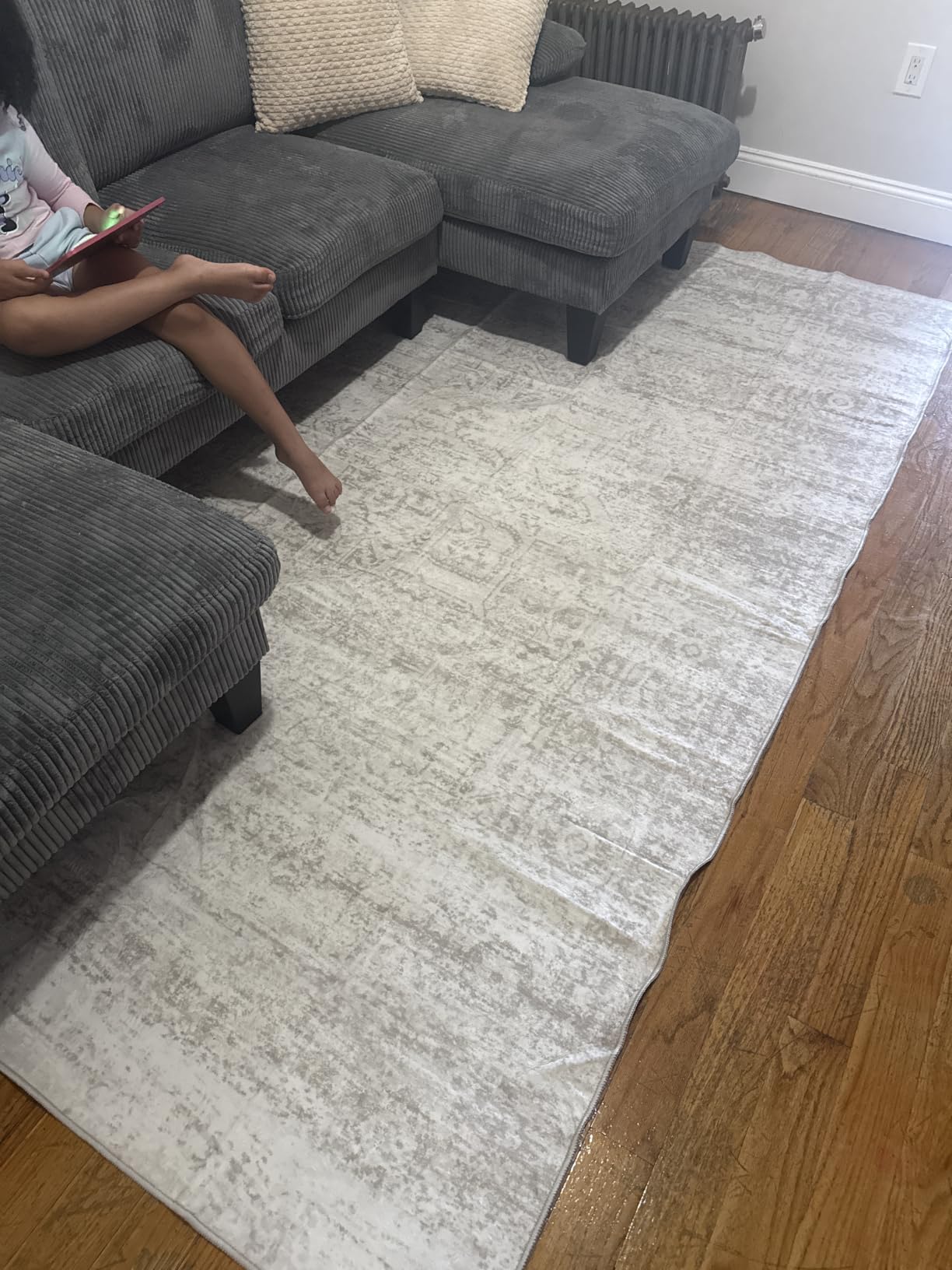 Washable Rugs 8x10 Area Rugs for Living Room,Bedroom,Dining Room Carpet customer photo 1