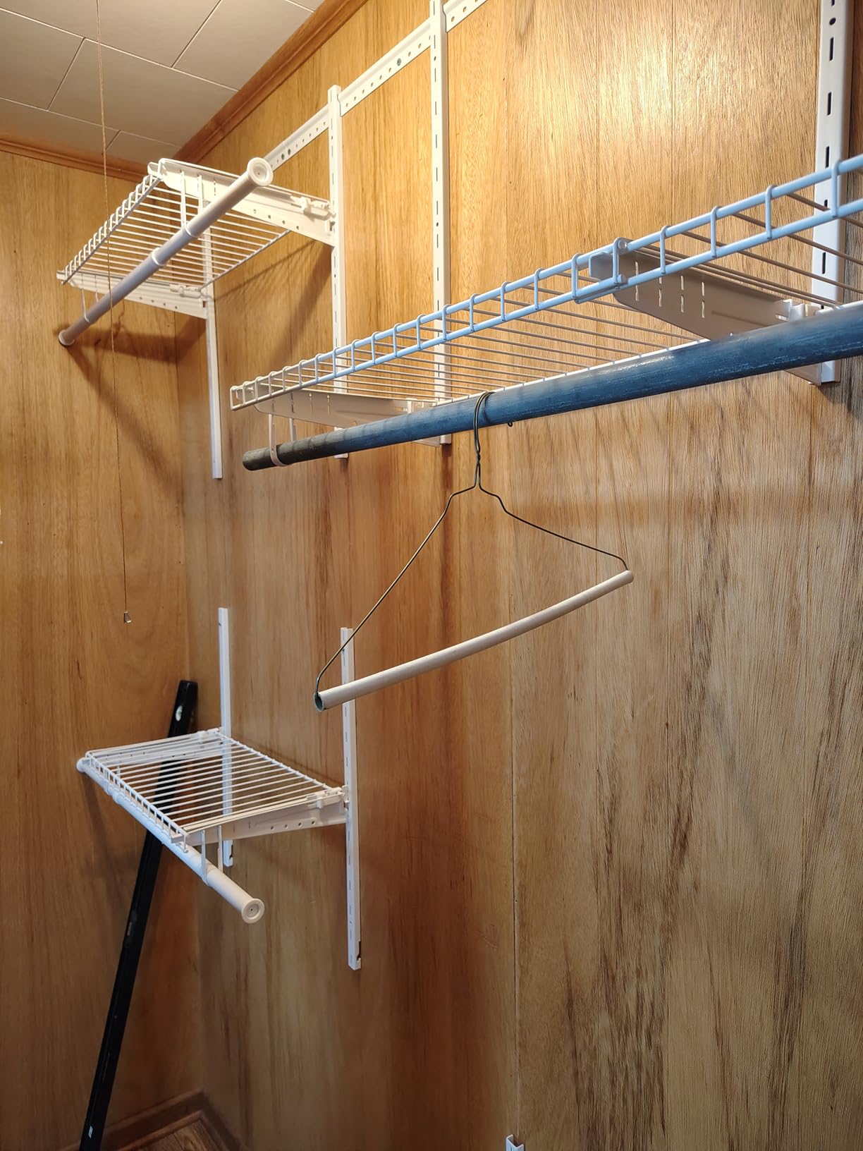 SONGMICS HOME Closet System, Closet Insert Organizer, 4-8 ft Closet Shelves customer photo 1