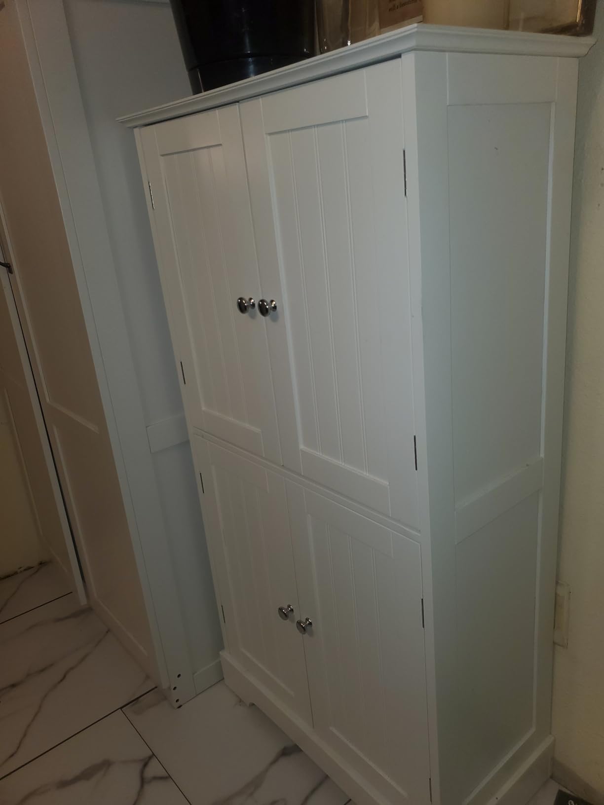 ChooChoo Bathroom Floor Cabinet with Adjustable Shelves customer photo 1
