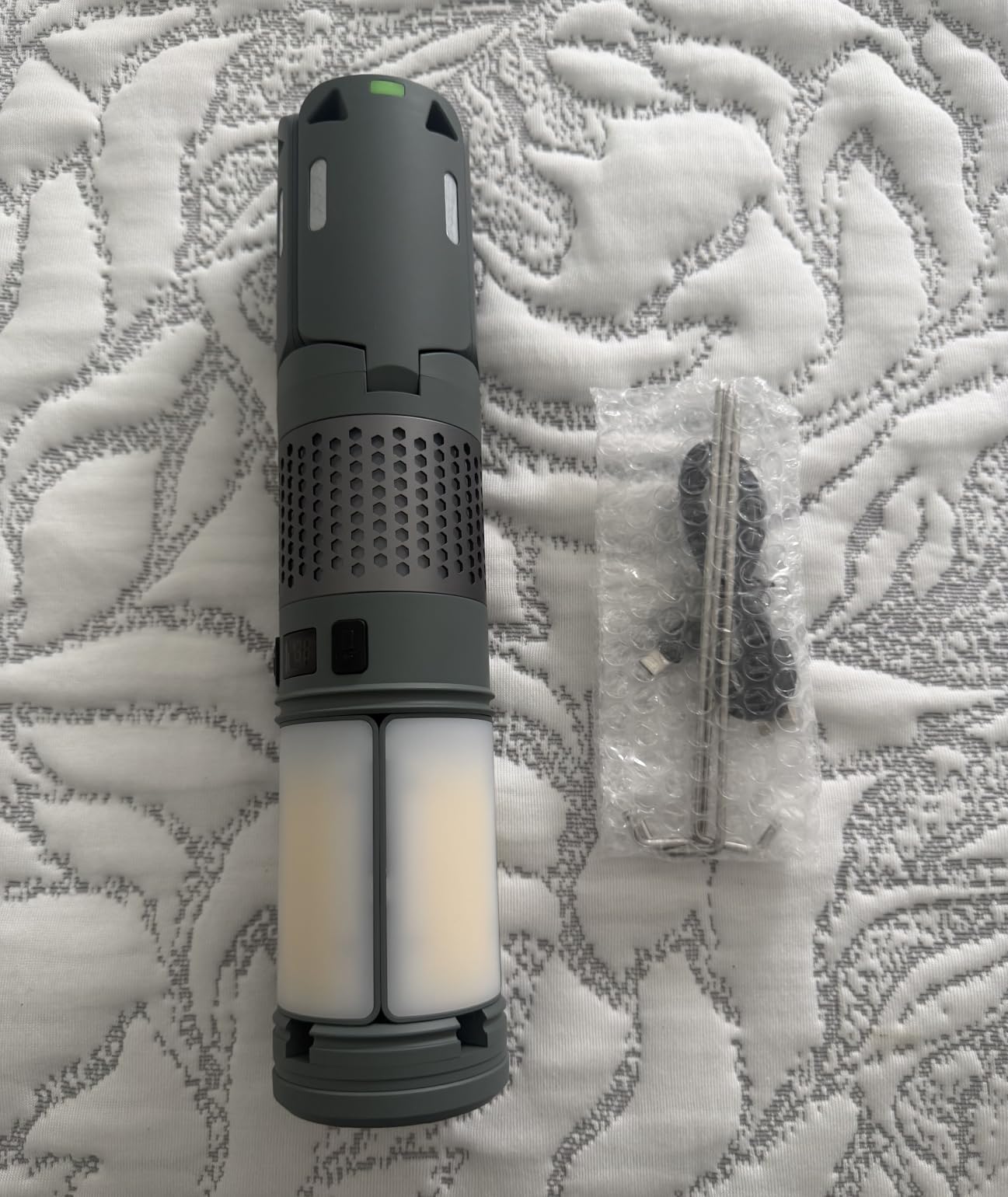 Camping Lights, Rechargeable Telescopic Camping Lights with Stand, 12000mAh Camping Lanterns & Lights with RGB, Magnetic Base, Portable Flashlights for Camping, Hiking, Emergency customer photo 2