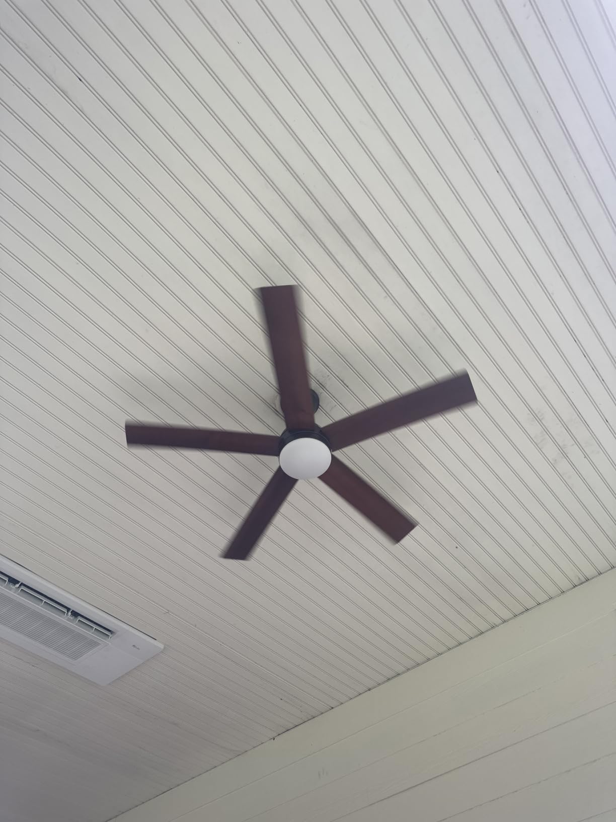 Fanbulous 60 Inch Ceiling Fans with Light and Remote, Black customer photo 1