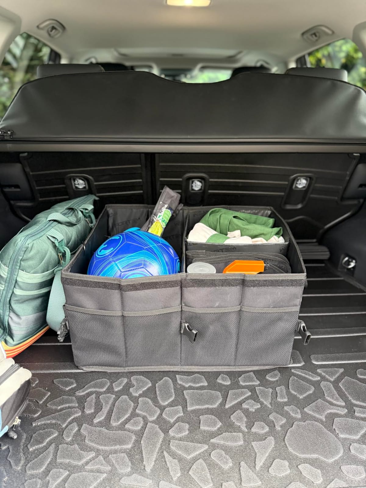FORTEM Trunk Organizer - Foldable Car Organizer & Storage for SUVs & Trucks customer photo 1