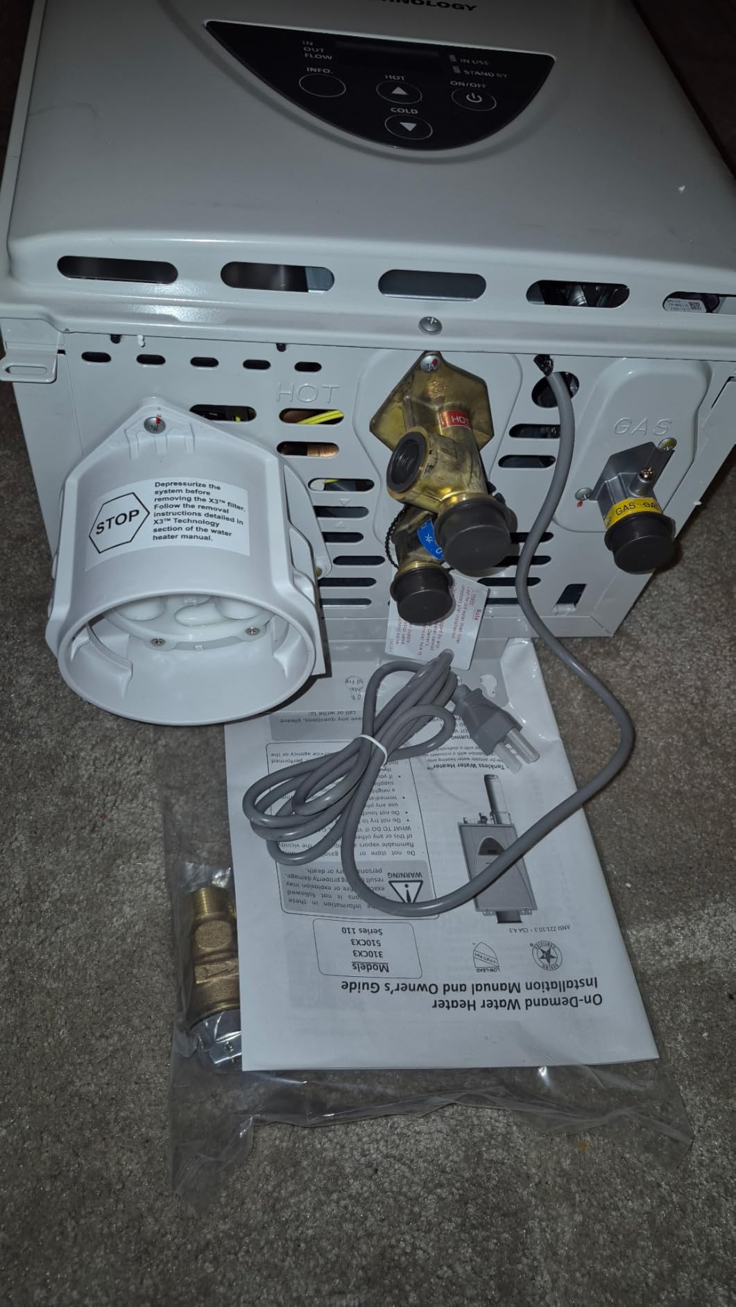 A. O. Smith Water Heater | 10 GPM, 199K BTU | NG Indoor | ATI-540P-N customer photo 1