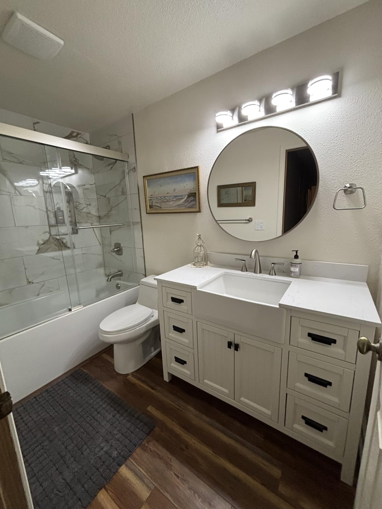 48 Inch Bathroom Vanity with Sink, Fully Assembled, White customer photo 1