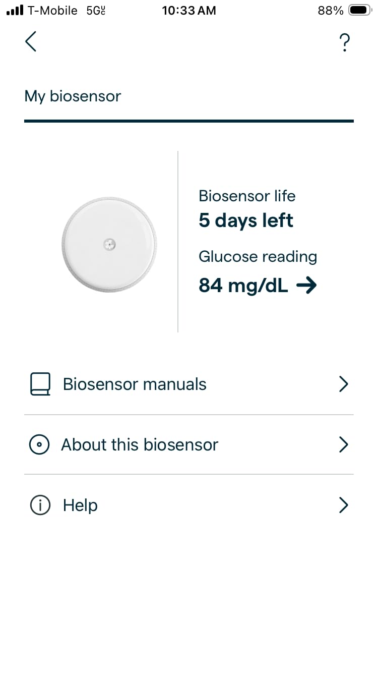 Lingo Continuous Glucose Monitor (CGM). 24/7 Glucose Tracking customer photo 1