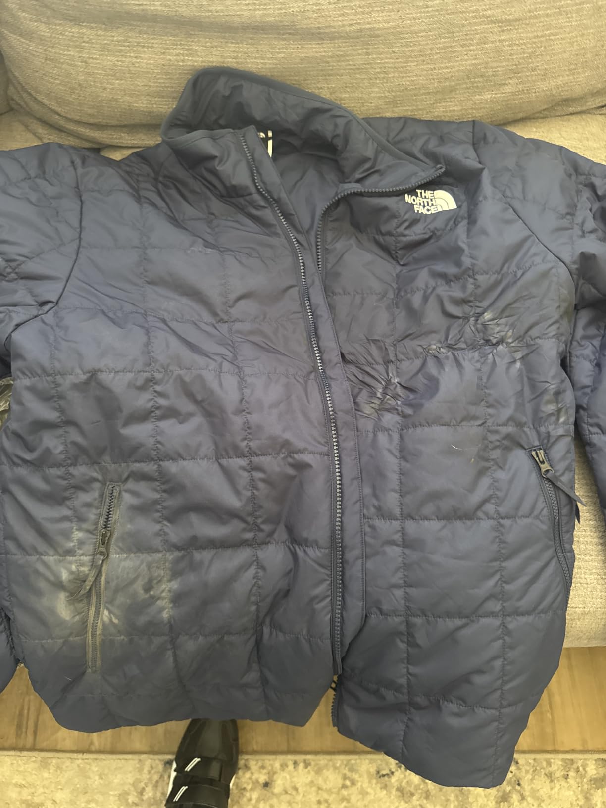 Men's Junction Insulated Jacket - Burnt Olive Green Digi Topo Print customer photo 1