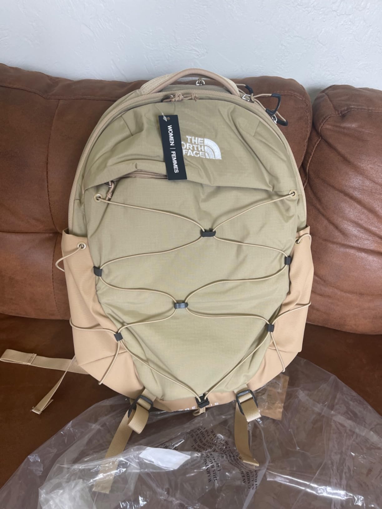 The North Face Women's Borealis Backpack, Bl Flax/Twilight Galaxy, OS | Everyday Travel Bag, Laptop Sleeve, Reflective Details customer photo 1