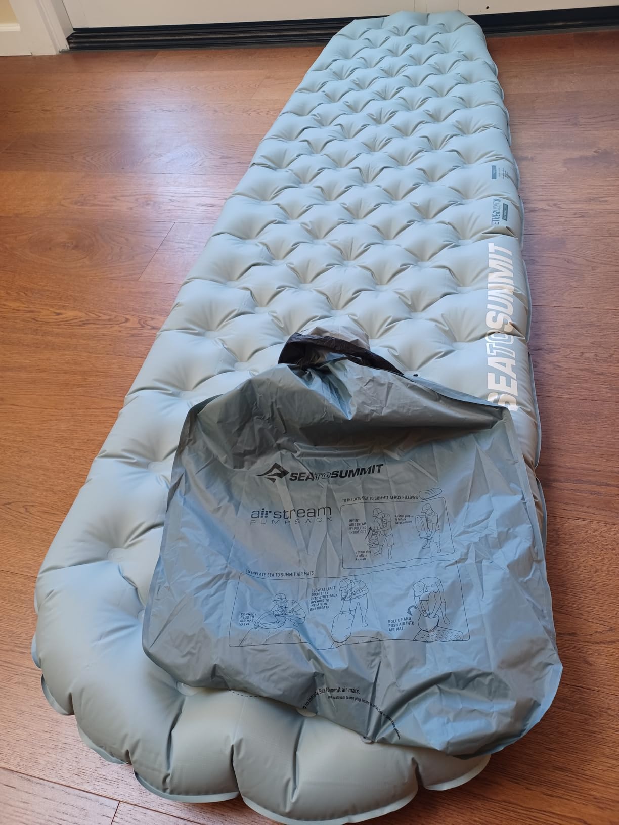 Sea to Summit Ether Light XR Insulated Sleeping Pad, Rectangular - Regular | Lightweight with ThermalCore insulation customer photo 2