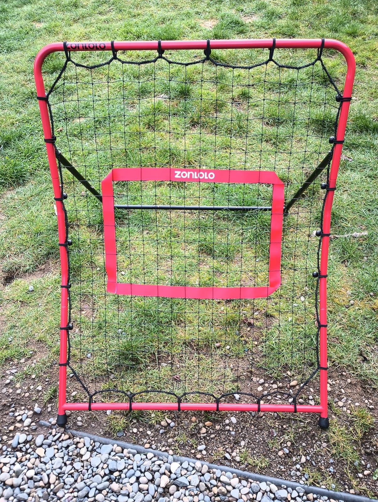 Zonlolo Baseball Pitchback Net, Rebounder Net, Pitching Return Trainer,Three Angles Without Adjusting, Perfect for Solo Playing Catch customer photo 2