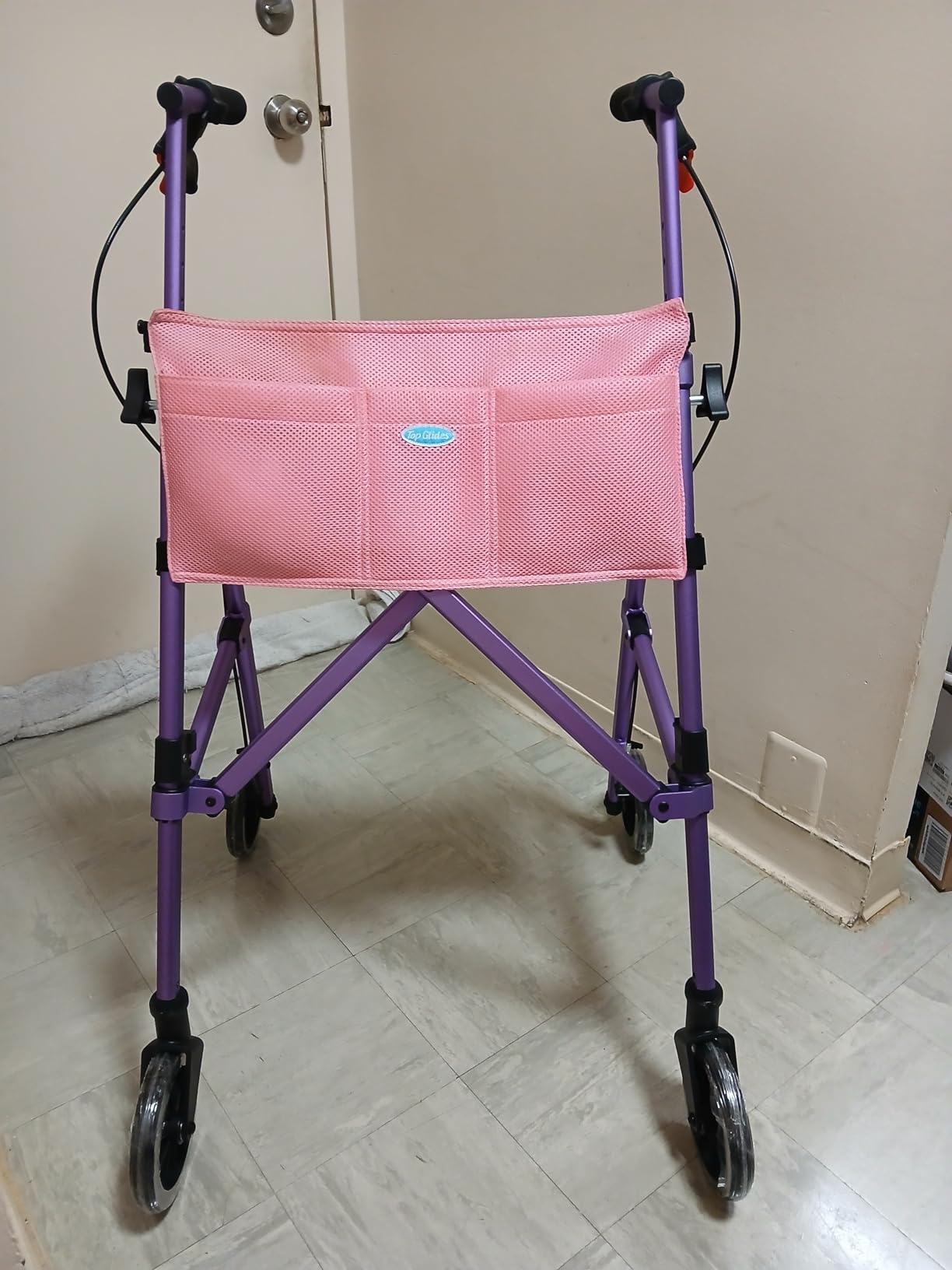 Vive Mobility Lightweight Walker for Seniors - Narrow, Folding Walker customer photo 2