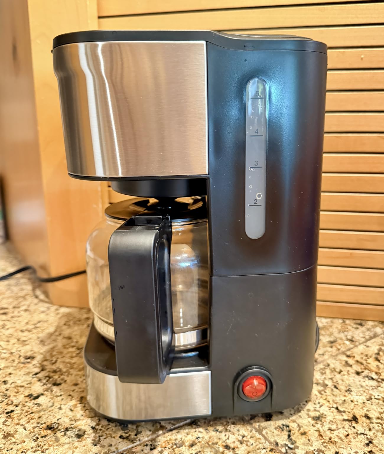 KRUPS Essential Brewer 8 Cup Drip Coffee Maker Machine, SCA-Certified, Blooming Technology, Barista-Quality, Pour Over Coffee Machine, Easy to Clean, Stainless Steel Design, Silver customer photo 2