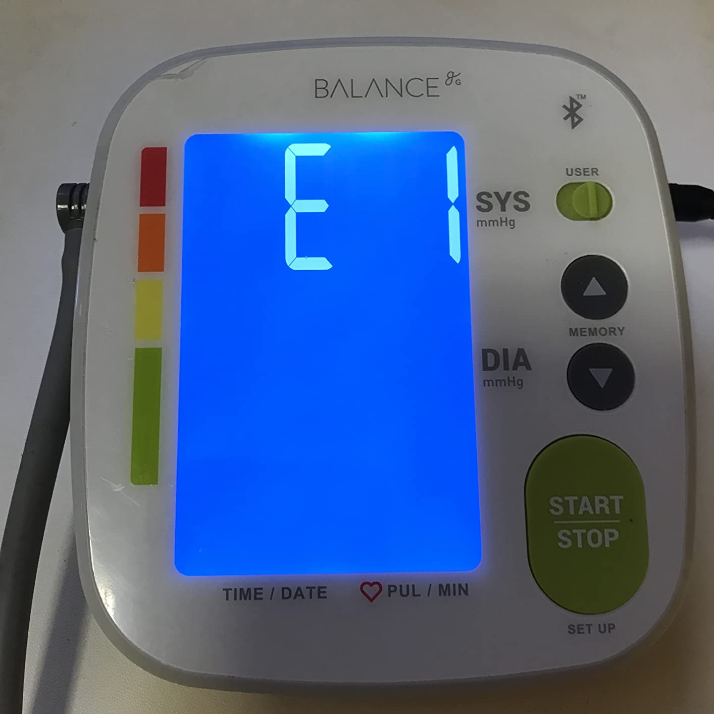 Greater Goods Bluetooth Blood Pressure Monitor with Extra-Large Cuff (15.7