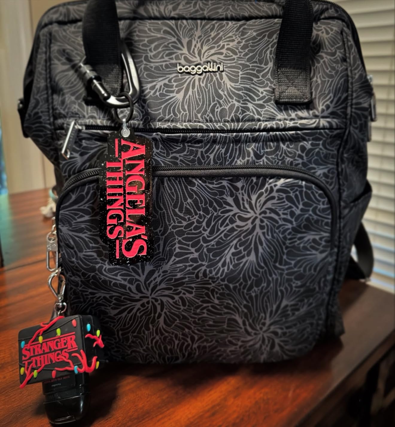 Baggallini Securtex Anti-Theft Windsor Backpack for Travel, Work & College, RFID & Locking Zipper, Up to 16