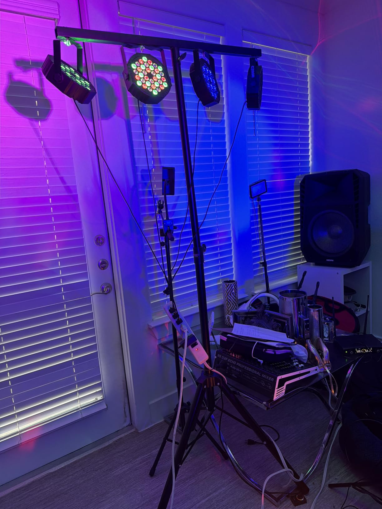 LED Stage Lights 4Pack - Czgor 36W RGB DJ Par Light for Party, Remote & DMX customer photo 2