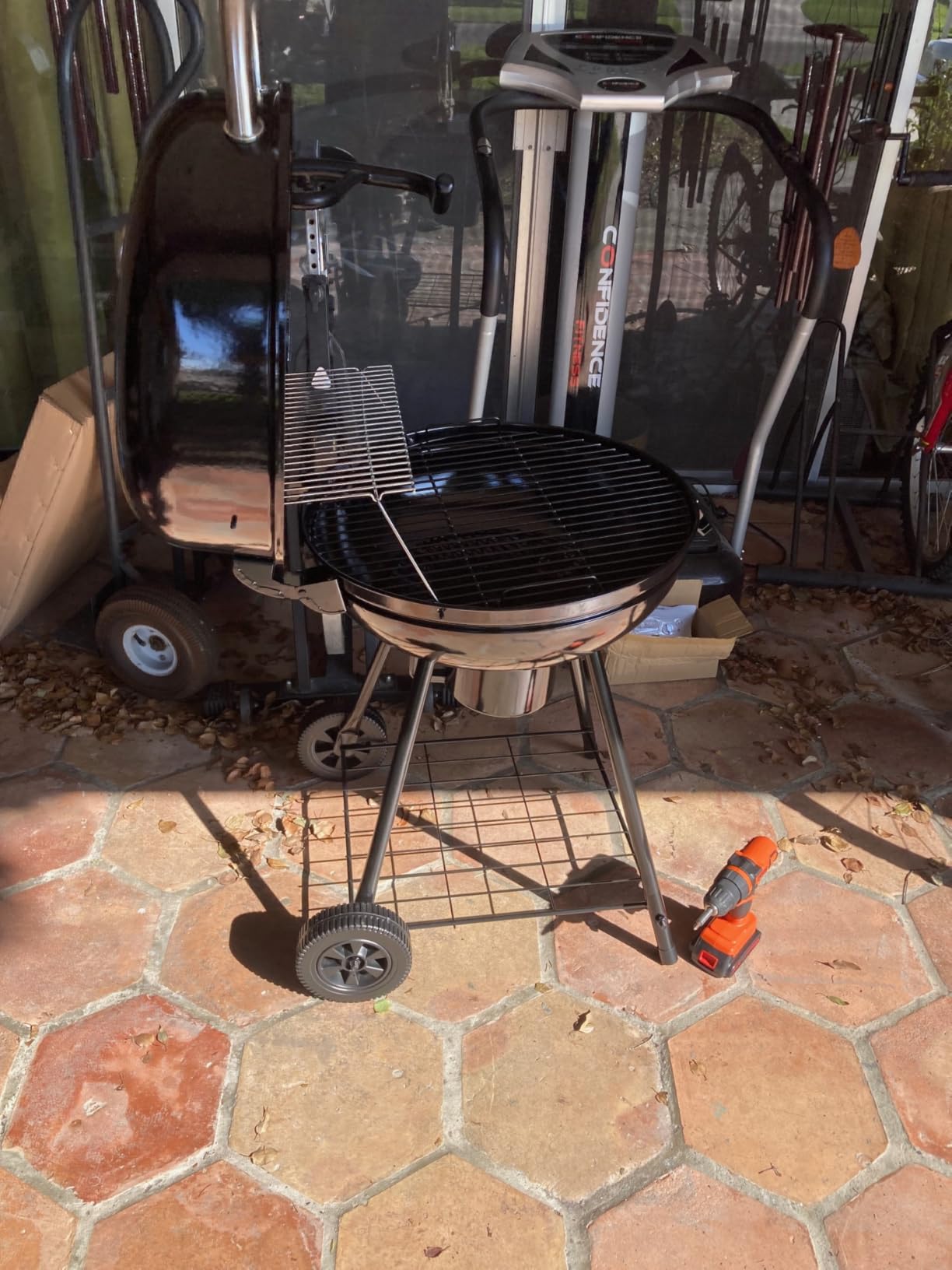 Grill Boss Charcoal Kettle Grill with Large 22-Inch Cooking Area customer photo 2