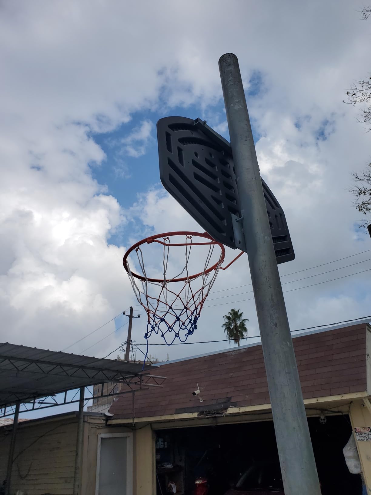 Large Wall Mounted Basketball Hoop, with 36