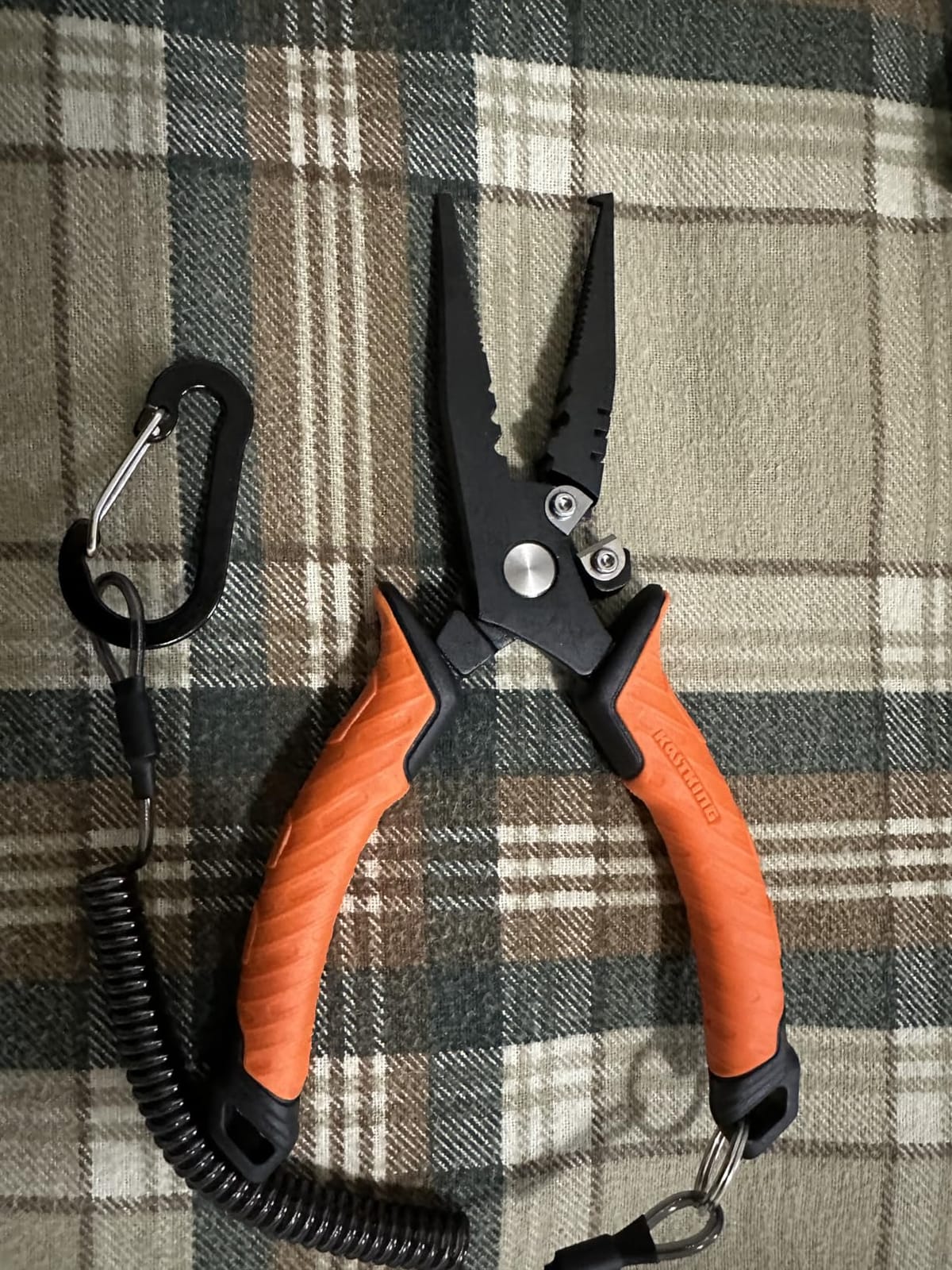 KastKing SteelStream Fishing Tool Set, Fishing Gear | Corrosion Resistant Fishing Pliers, Fillet Knife, Scissors, 55 lb Floating Fish Lip Gripper, Multi-Function Fishing Tools customer photo 1