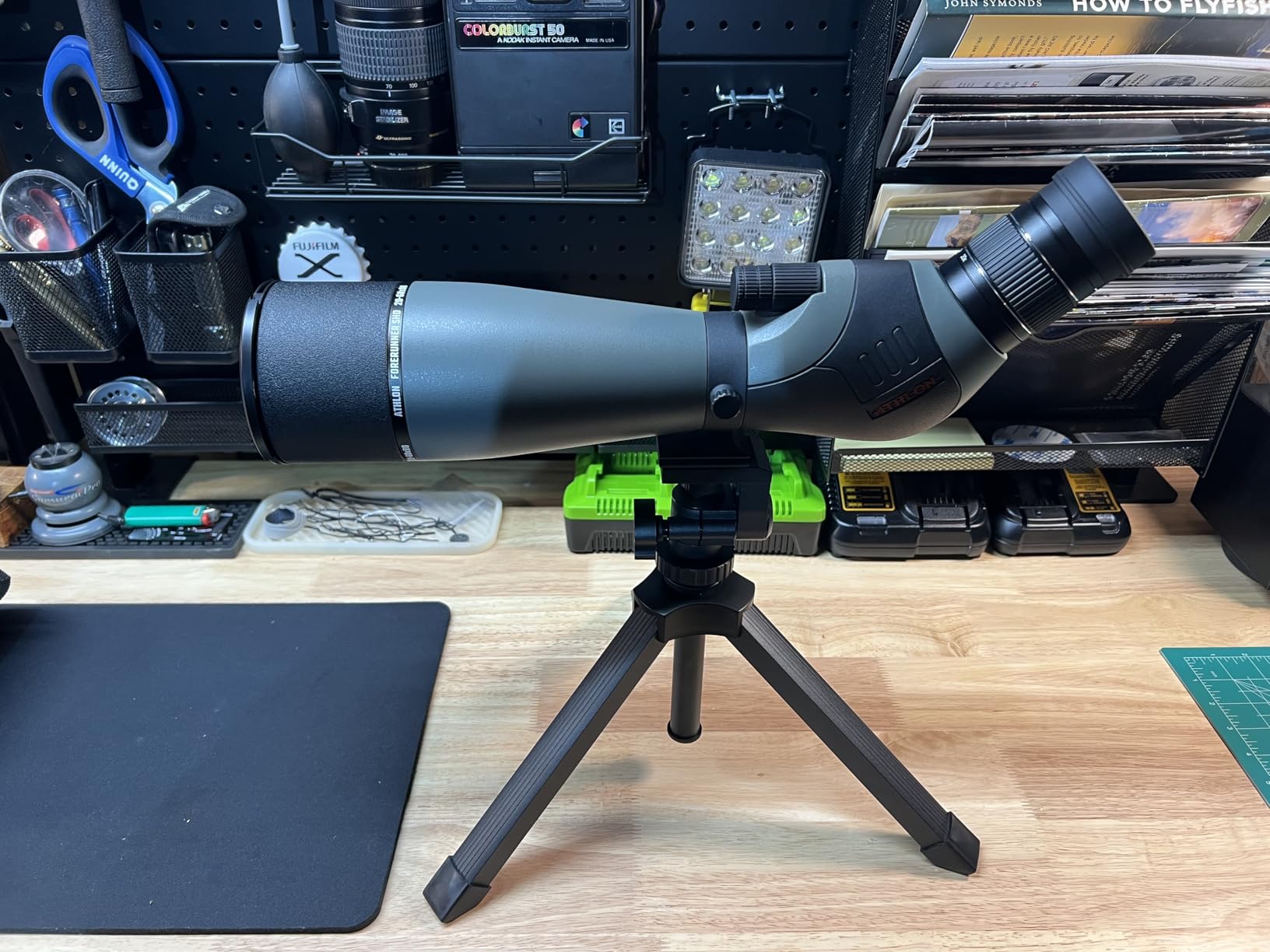 Athlon Optics 20-60x80 Dual Focus Forerunner Spotting Scope - ED Focal Lens with Tripod customer photo 2