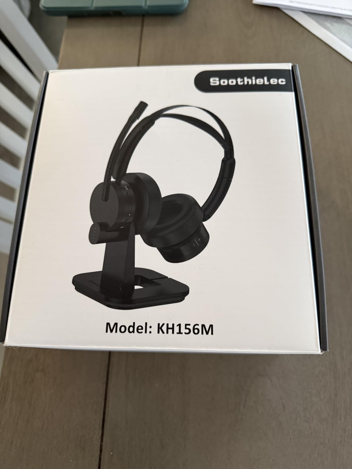 Wireless Headset with Mic for Work, Bluetooth Headset with Noise Cancelling | On-Ear Headphones, USB Dongle & Mute Button, Plug-and-Play for PC/Laptop/Phone (Black) customer photo 2