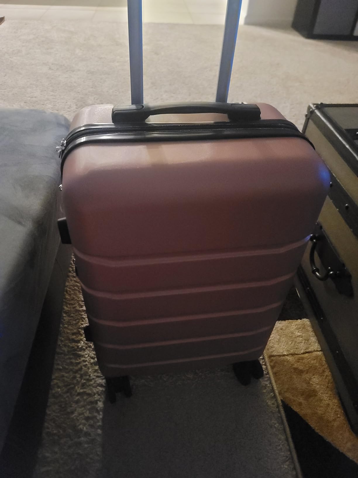 Sweetcrispy 3 Piece Luggage Set, Expandable Suitcase with Spinner Wheels customer photo 2