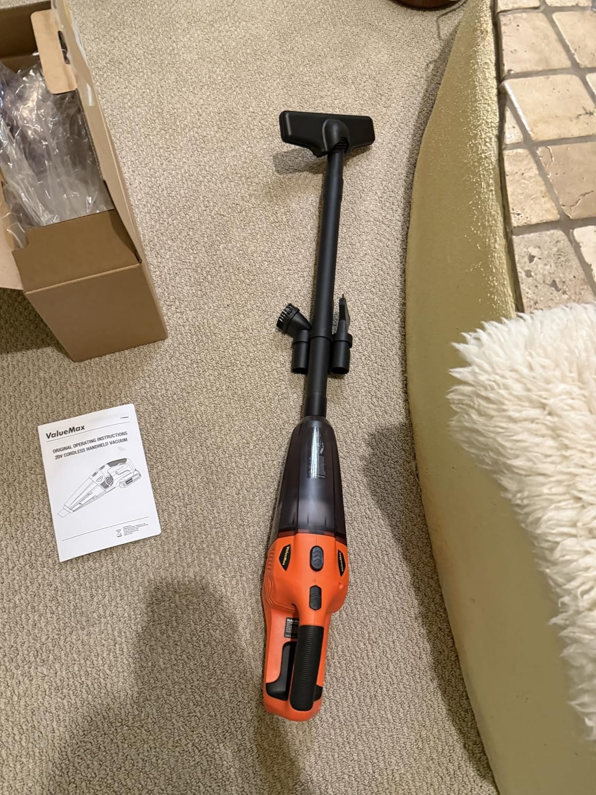 ValueMax Cordless Handheld Vacuum with 20V Rechargeable Battery customer photo 2