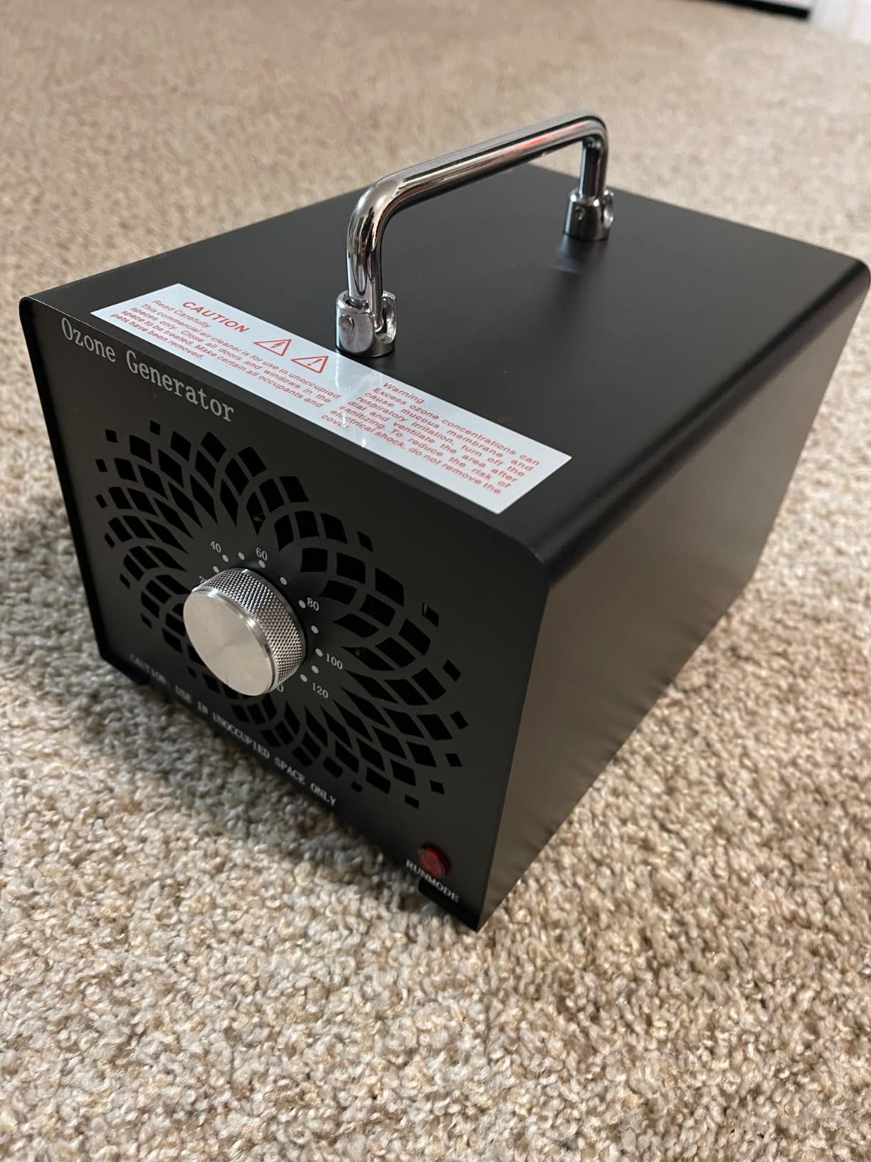 2026 Upgraded High Capacity Ozone Generator Odor Removal Up to 6000 Sq.Ft customer photo 1