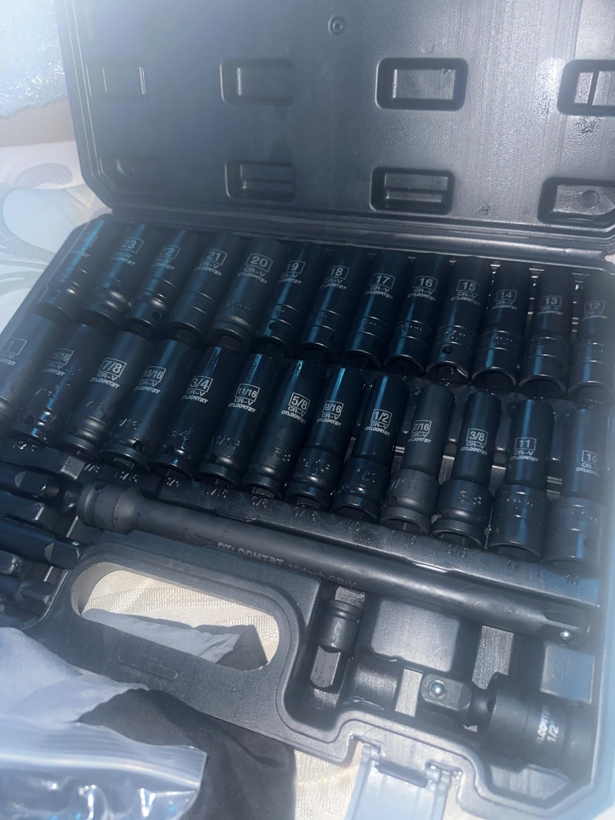 OTLOOMTBT 32PCS Impact Socket Set 1/2