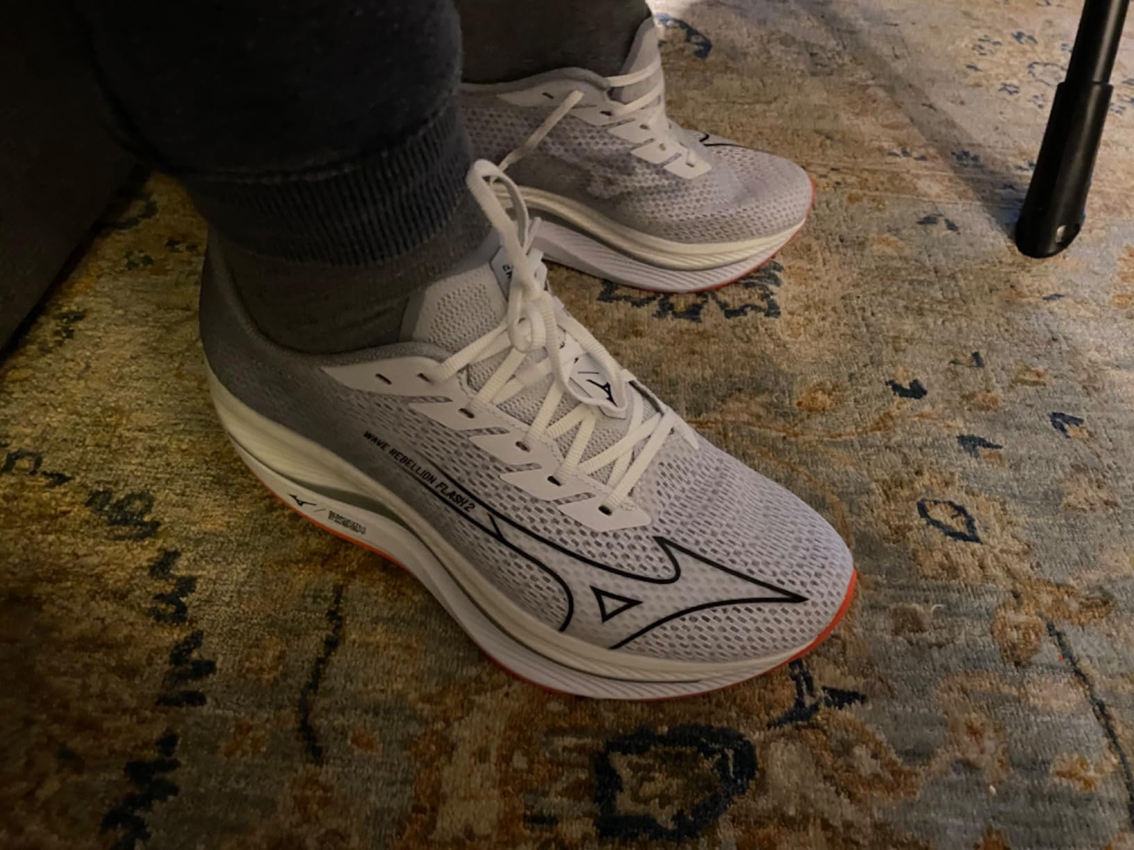 Mizuno Mens Wave Rebellion Flash 2 Mens customer photo 2