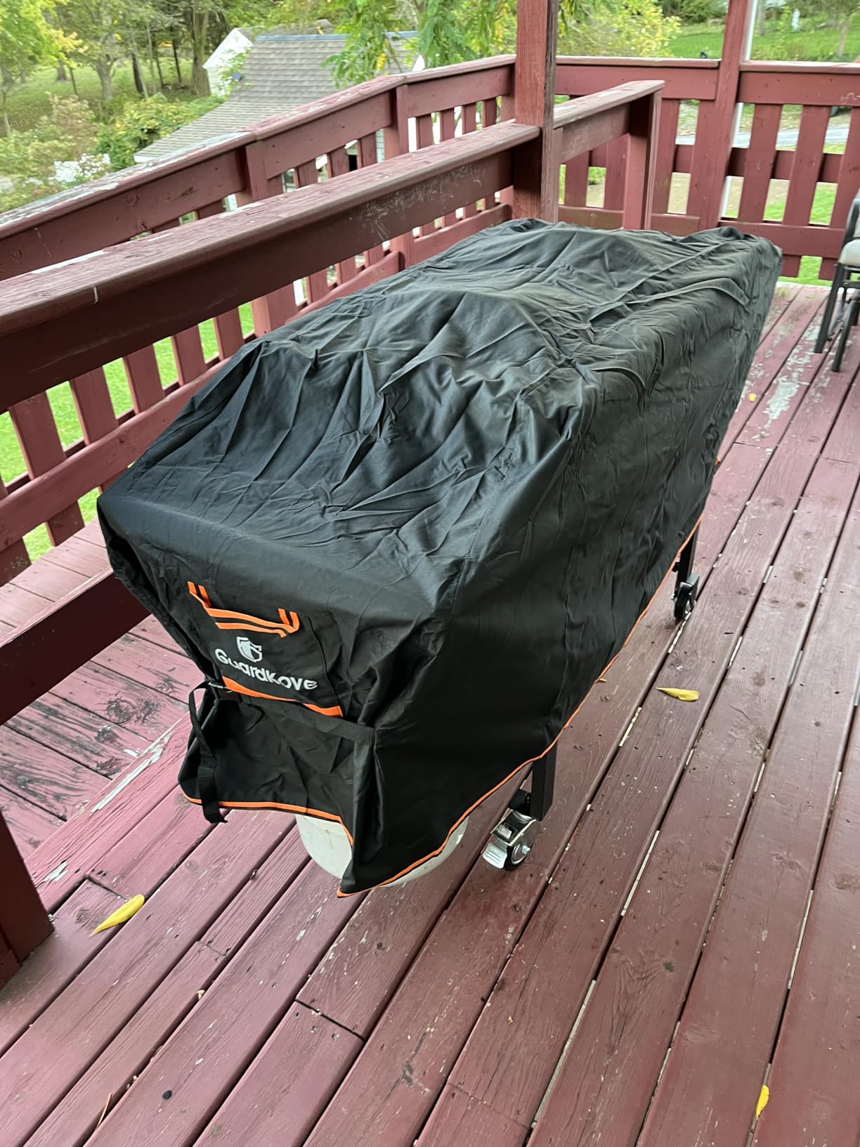 Griddle Cover for Blackstone 36 inch Griddle, 1000D Heavy Duty Waterproof Flat Top Grill Cover, Tear & Fade Resistant with Buckles, Fits Blackstone 1528 & 4-Burner Griddle customer photo 2