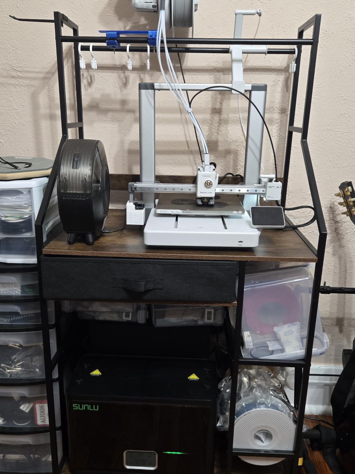 SUNLU S4 3D Printer Filament Dryer, 4 Spools Capacity, Black | Upgraded 3 Circulation Fans, 350W PTC Heater, 70℃ Max Temperature, Intelligent Humidity Control customer photo 1