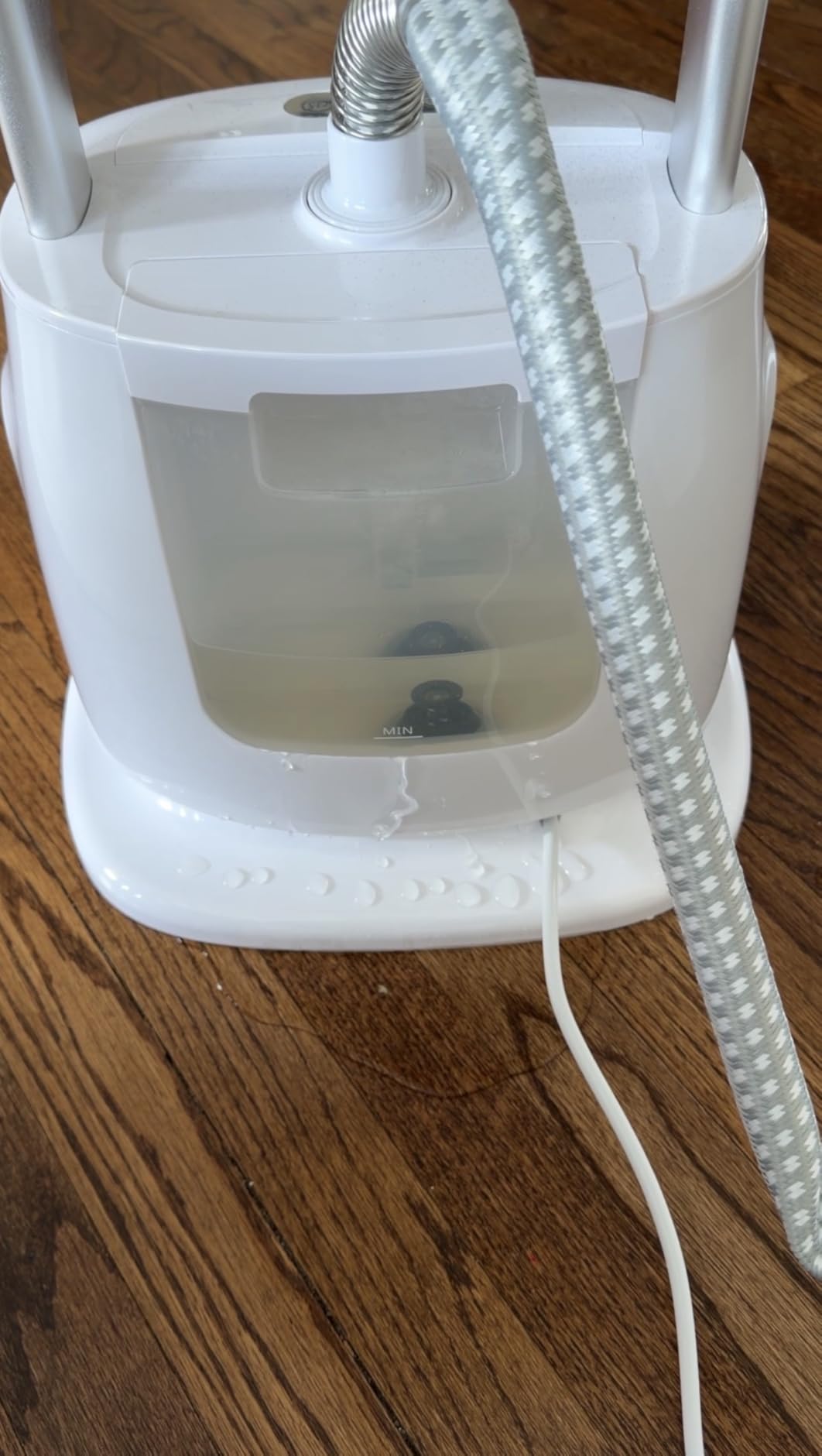 Professional Standing Garment Steamer for Home & Commercial Use customer photo 1