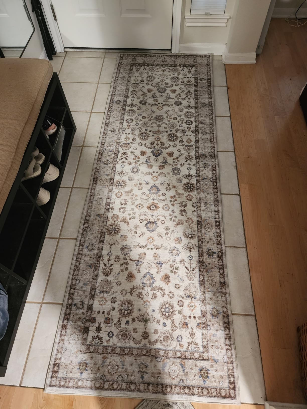 Area Rugs 9x12 Living Room: Washable Bedroom Rug Non Slip Large Boho Carpet customer photo 1