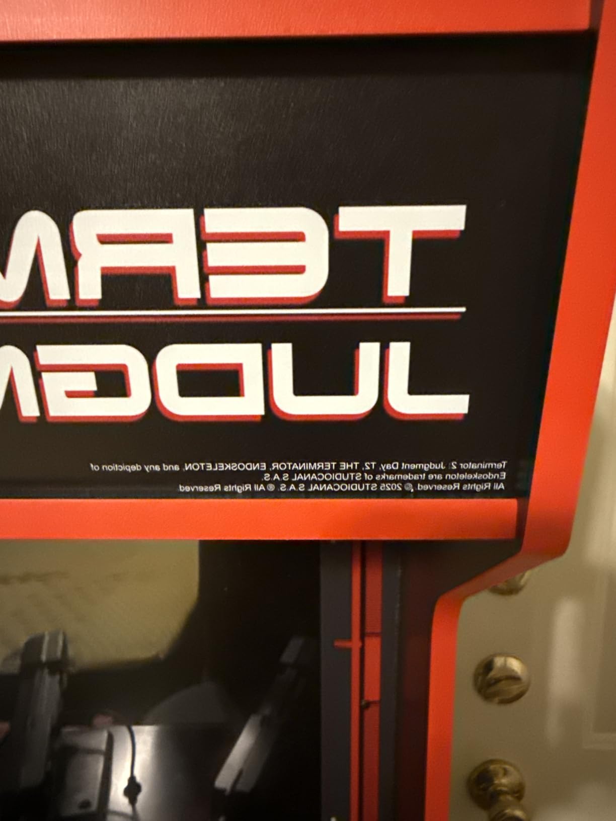 Arcade1Up Terminator 2 Deluxe Arcade Machine with Real-Feel Arcade Guns customer photo 1