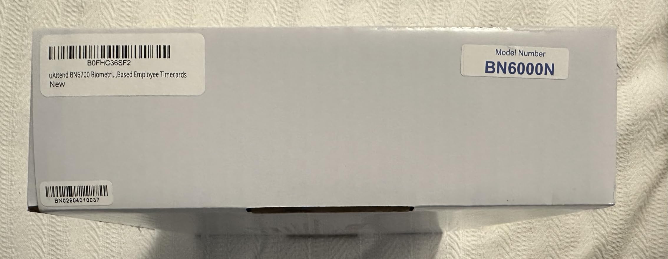 uAttend BN6700 Biometric Time Clock System for Small Business with Cloud-Based Employee Timecards customer photo 1