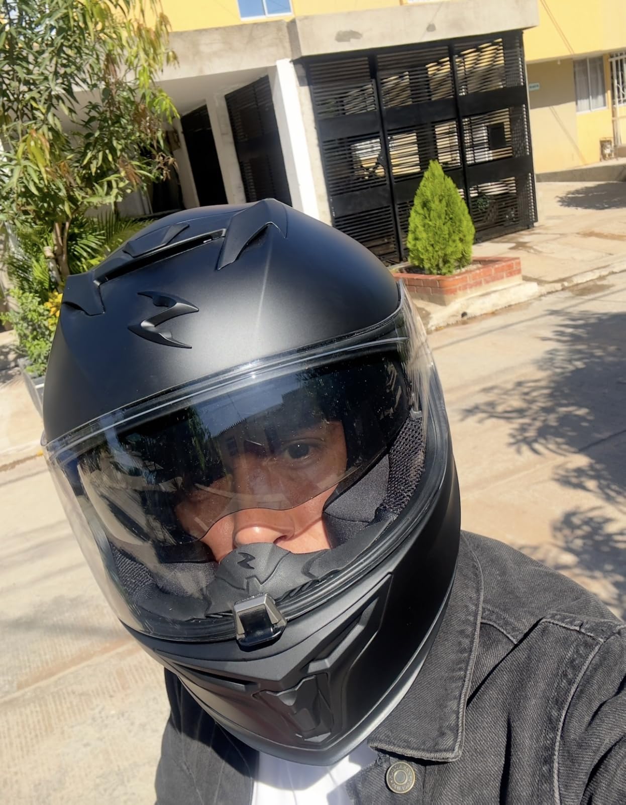 ScorpionEXO T520 Full Face Touring Motorcycle Helmet with Bluetooth Ready Speaker Pockets customer photo 1
