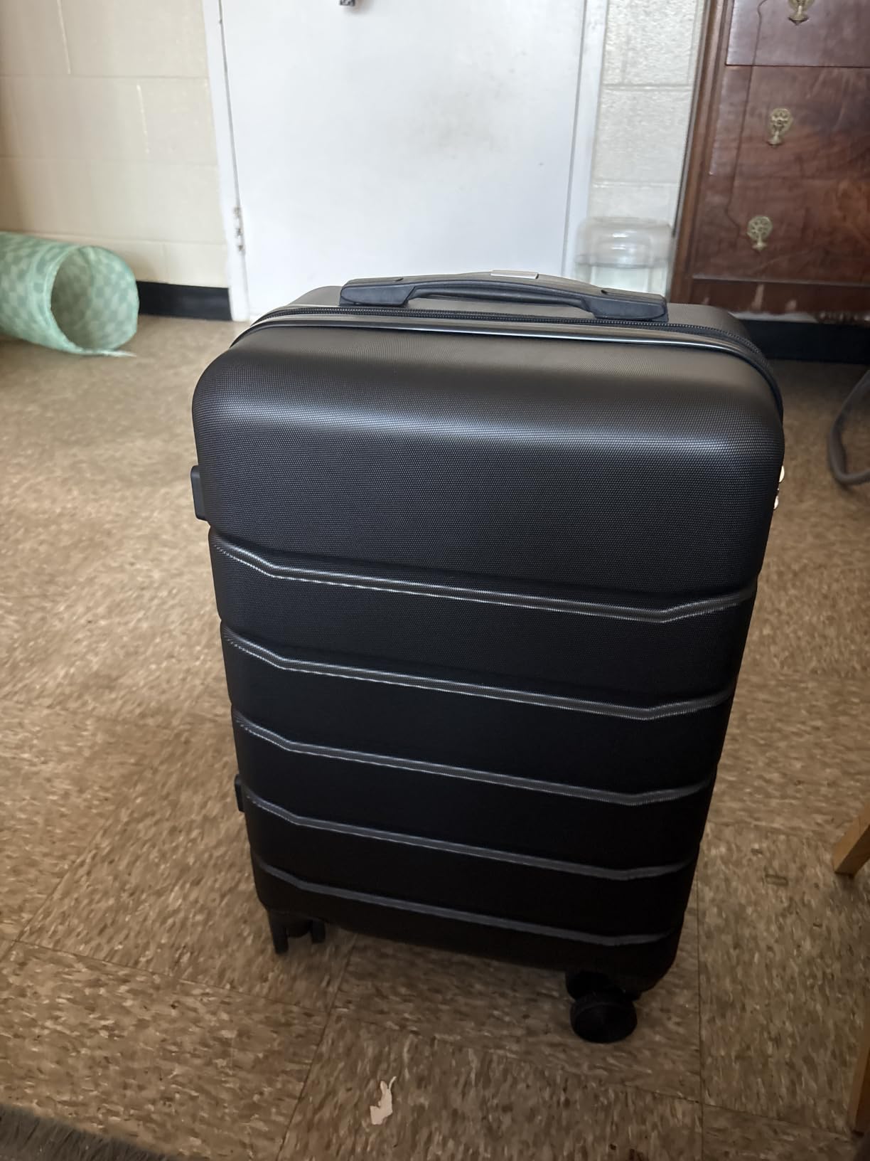 Sweetcrispy 20 Inch Carry On Luggage, Suitcase with Spinner Wheels customer photo 1
