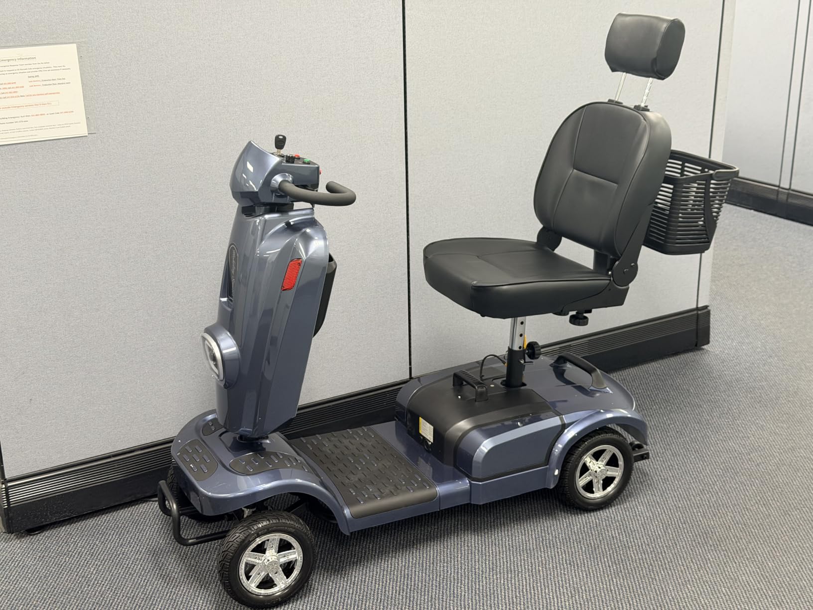 Heavy Duty Mobility Scooter for Seniors/Adults, 500W 450LBS Capacity 4 Wheel Scooter, All Terrain Mobility Scooters, Detachable Lithium Battery, 10