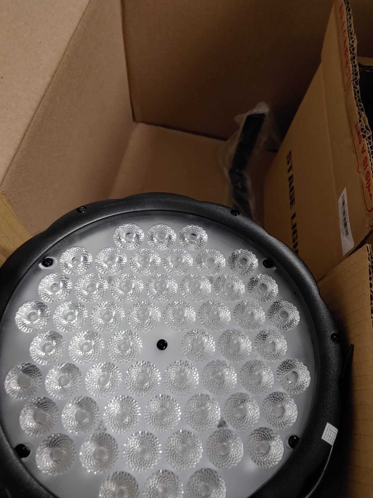 BETOPPER LED Par Lights 54 x 1.5W, RGB Stage Lights DMX DJ Lighting Sound Activated with Stand, Strobe Light & Wash Par Lighting DMX for Parties, Church, Wedding, Bars, 12 customer photo 2
