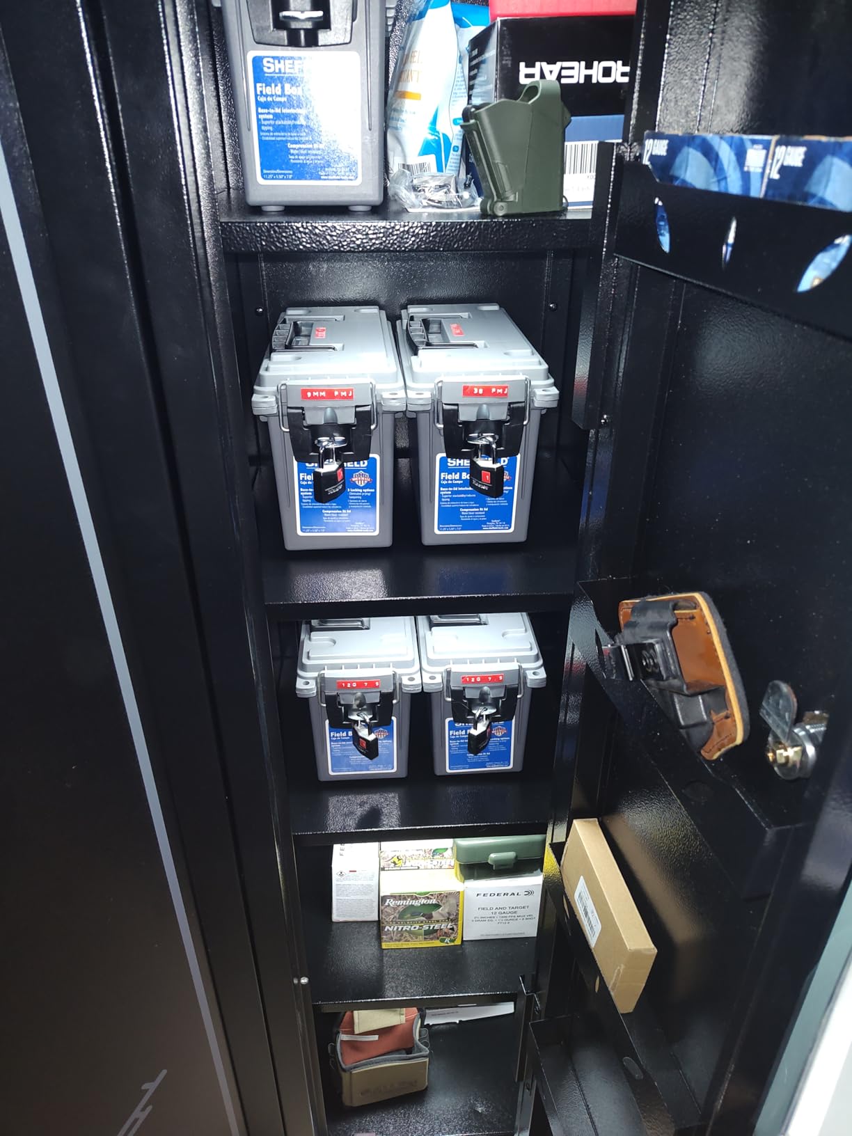 KAER 18-20 Gun Safe Gun Cabinet Large Gun Safes for Rifles and Pistols Rifle Safe for Home High Capacity Electronic Gun Cabinets for Rifles and Shotguns with Drawer,Removable Shelf customer photo 2