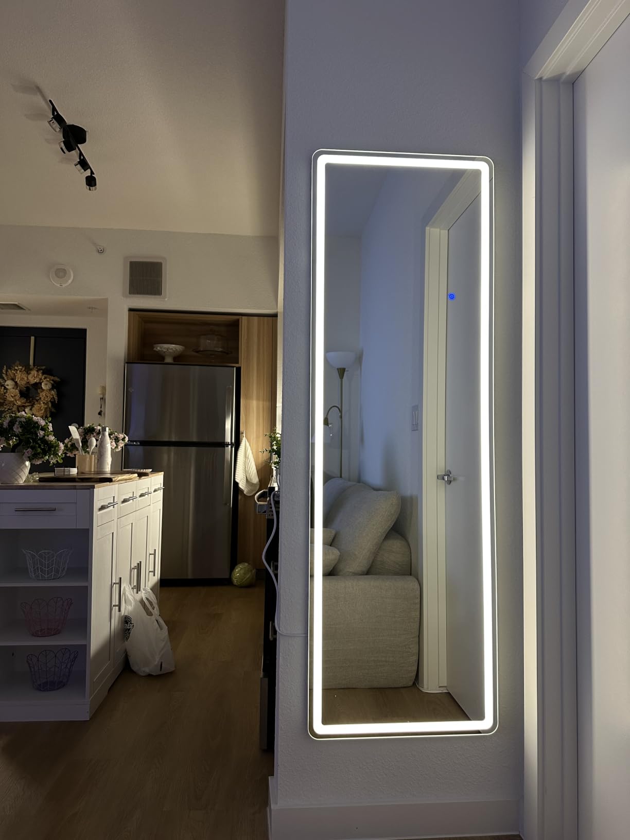Sweetcrispy LED Full Length Floor Mirror, 65